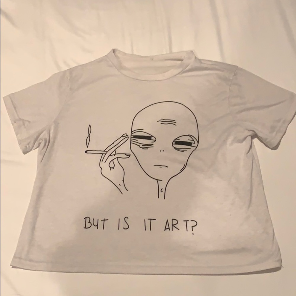 cute printed tee